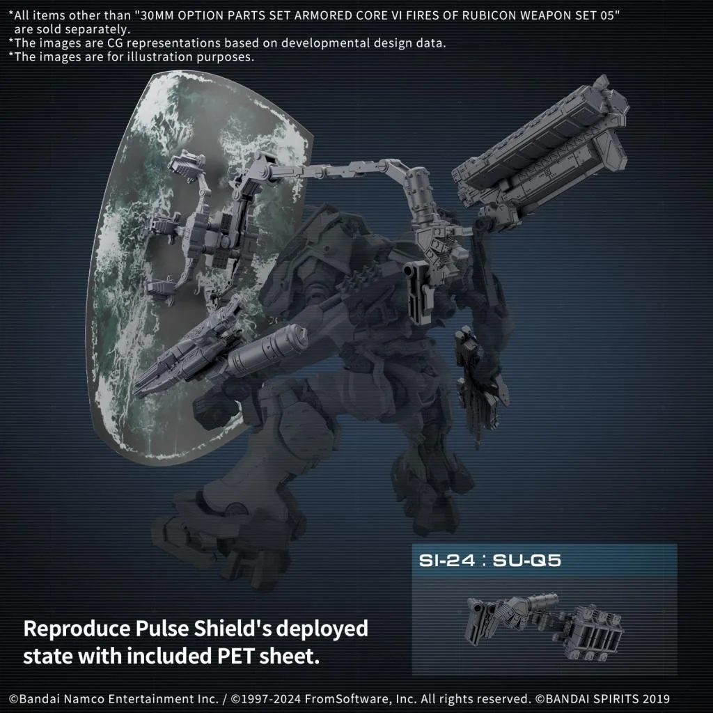ARMORED CORE VI - Weapon Set 05 - Model Kit